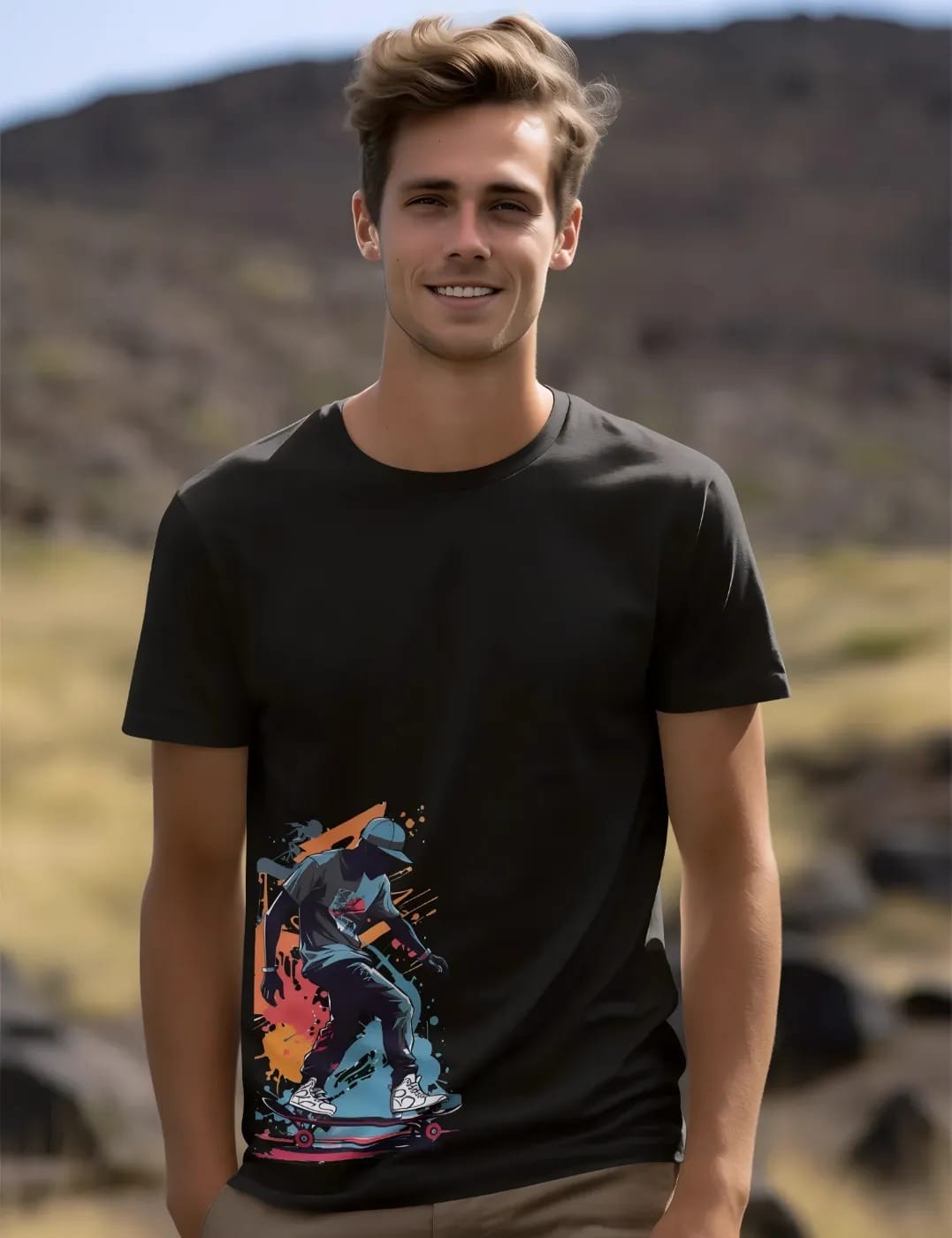 pnp urban skate | men's regular fit round neck t shirt (copy)