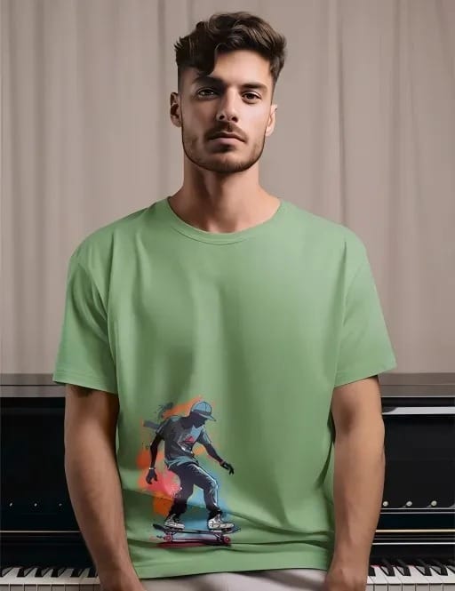 pnp urban skate | men’s oversized t shirt | 200 gsm