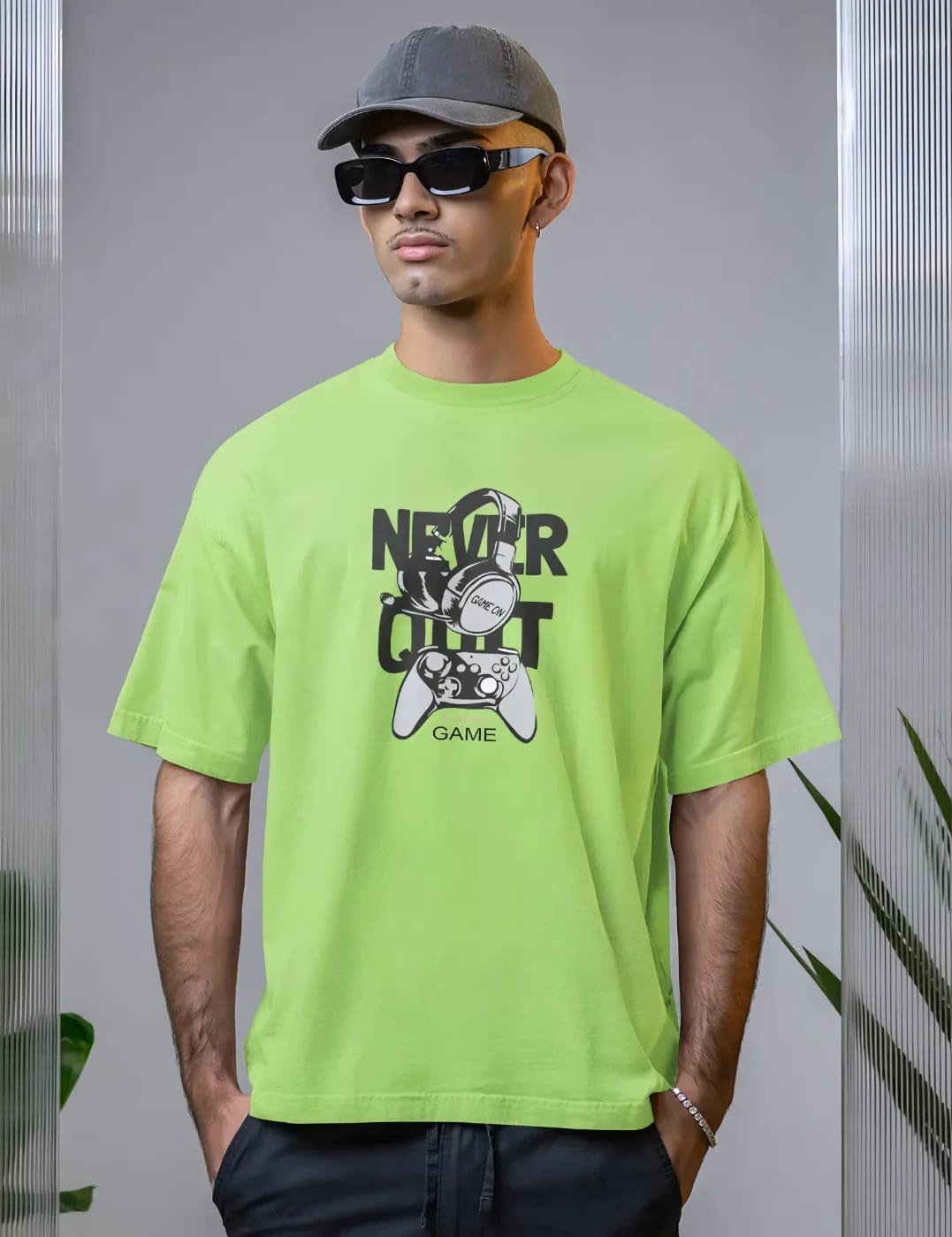 pnp no time | men’s oversized t shirt | 200 gsm (copy)