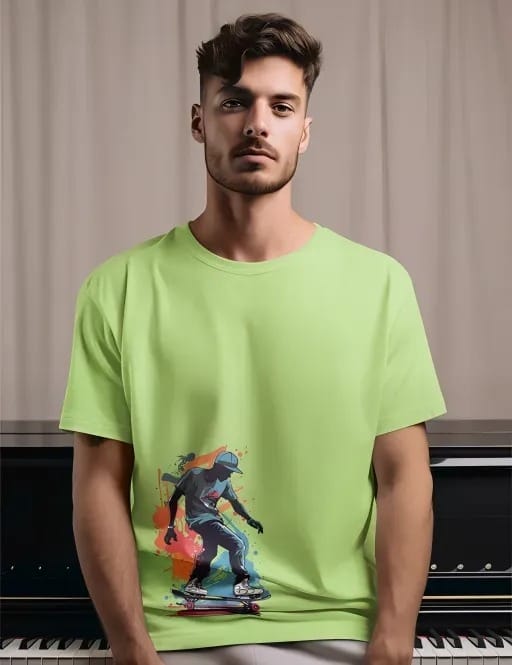 pnp urban skate | men’s oversized t shirt | 200 gsm