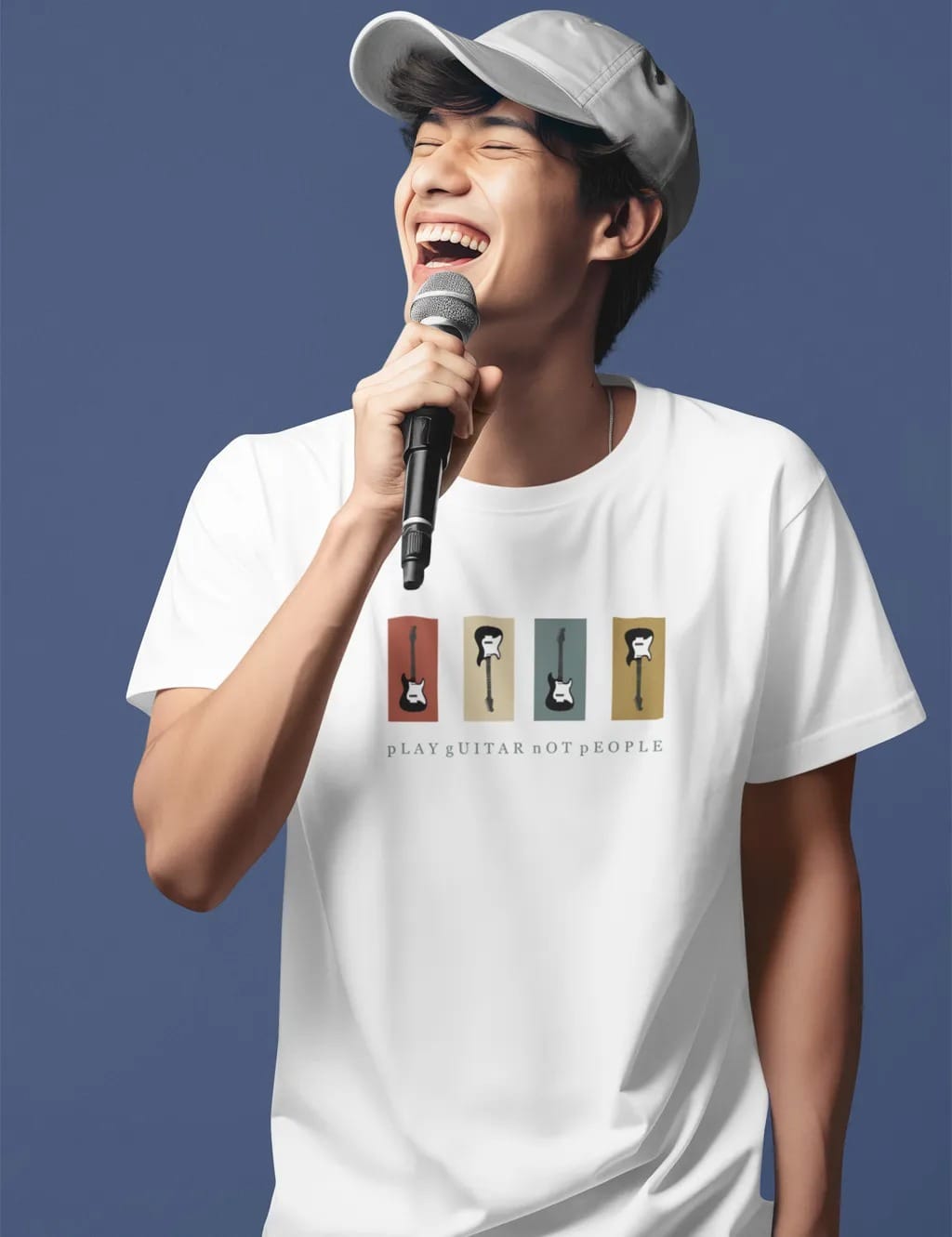 pnp bulldog attitude | men's regular fit round neck t shirt (copy)