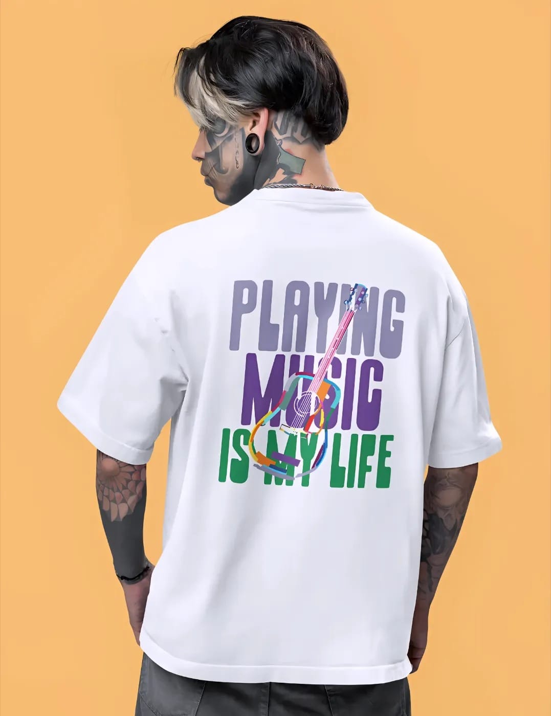 pnp melomania | men’s oversized t shirt | 200 gsm (copy)